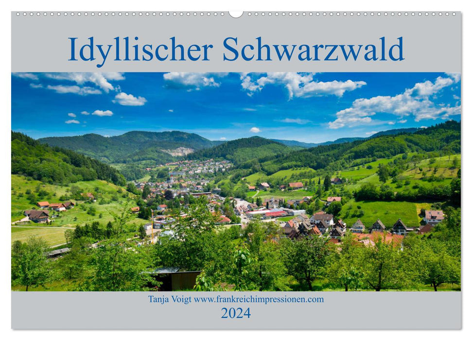 Idyllischer Schwarzwald (CALVENDO Wandkalender 2024)