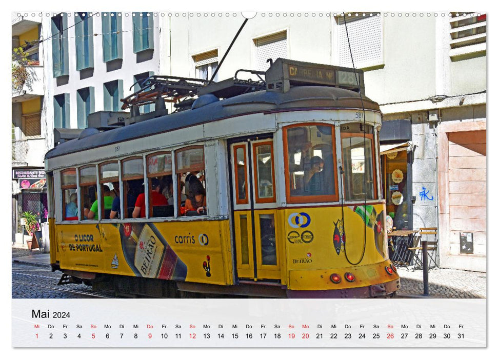 LISBON and the Atlantic coast (CALVENDO wall calendar 2024) 