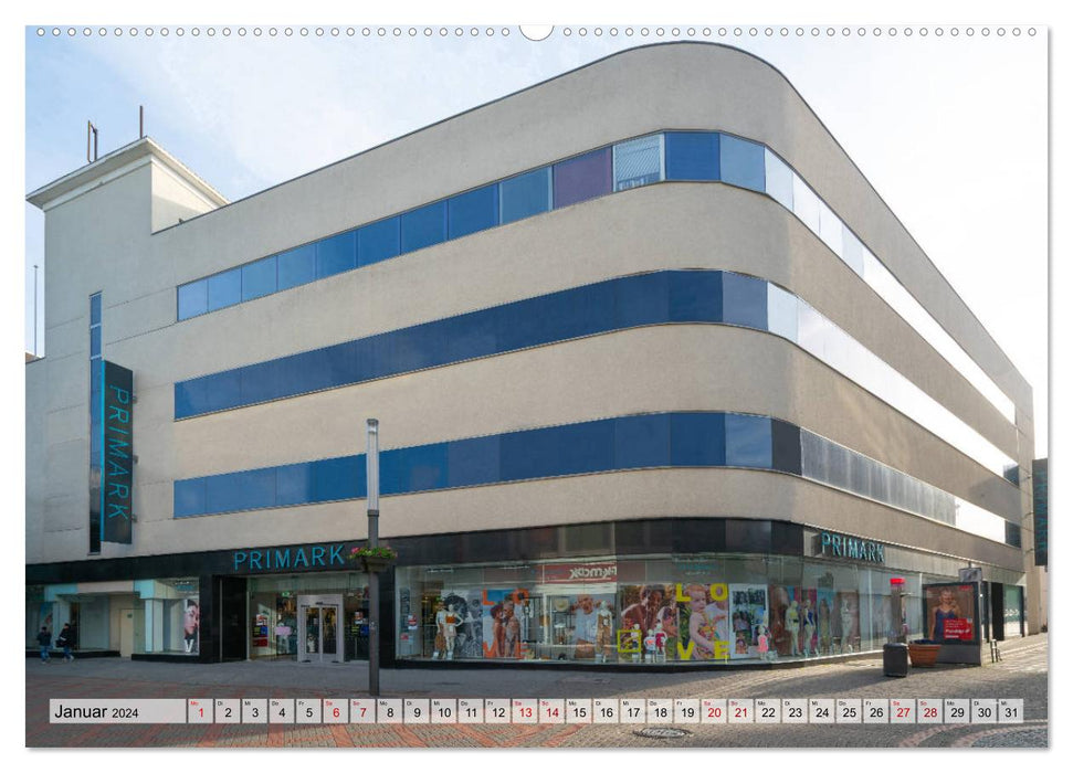 Bauhaus architecture in the Ruhr area (CALVENDO wall calendar 2024) 