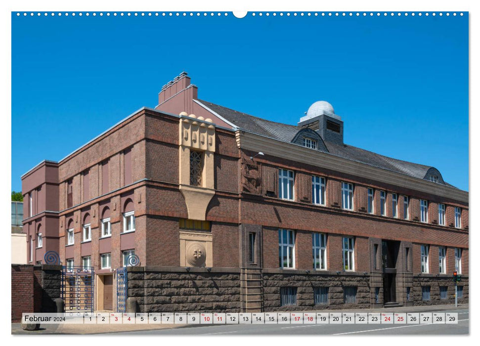 Bauhaus architecture in the Ruhr area (CALVENDO wall calendar 2024) 