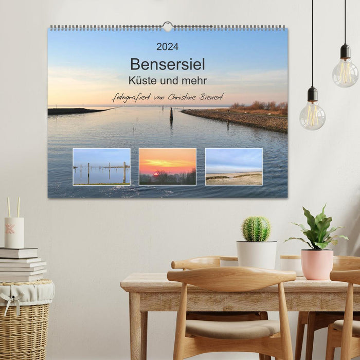 Bensersiel coast and more (CALVENDO wall calendar 2024) 