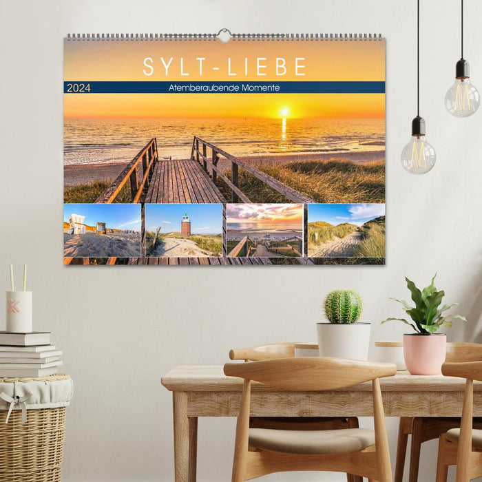 SYLT-LIEBE Breathtaking moments (CALVENDO wall calendar 2024) 