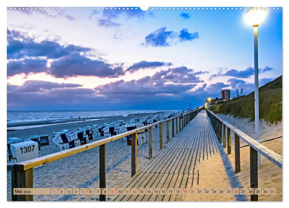 SYLT-LIEBE Moments à couper le souffle (Calendrier mural CALVENDO 2024) 