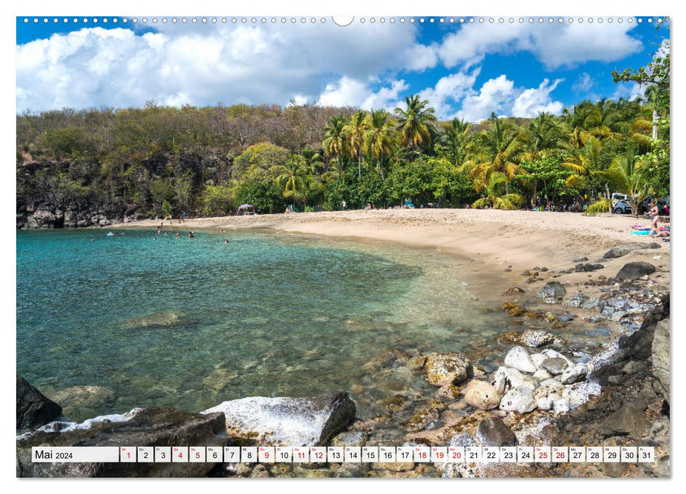 Karibik - Guadeloupe (CALVENDO Wandkalender 2024)
