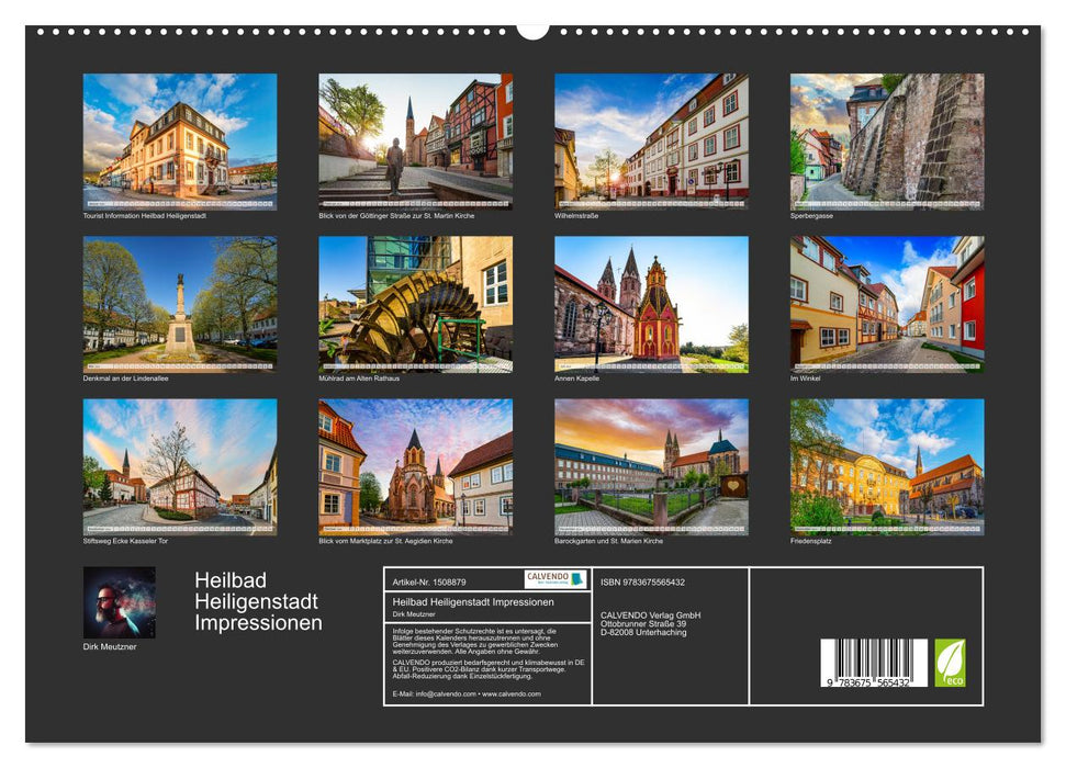 Heilbad Heiligenstadt Impressionen (CALVENDO Premium Wandkalender 2024)