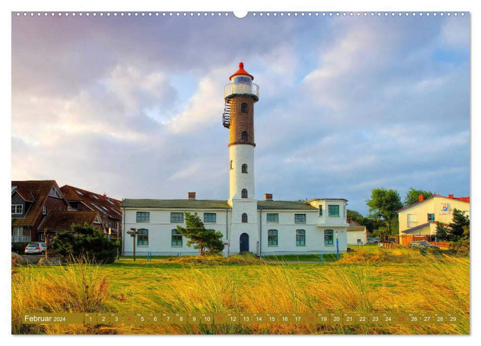Insel Poel - Auszeit an der Ostsee (CALVENDO Premium Wandkalender 2024)