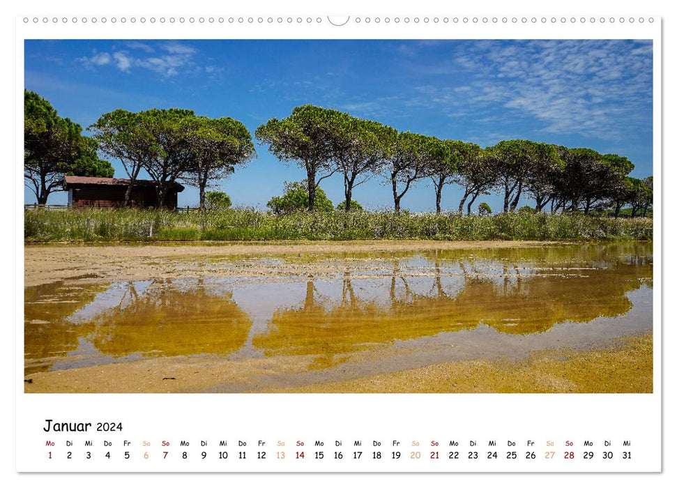 Sardinia ... when a trip touches the soul (CALVENDO Premium Wall Calendar 2024) 