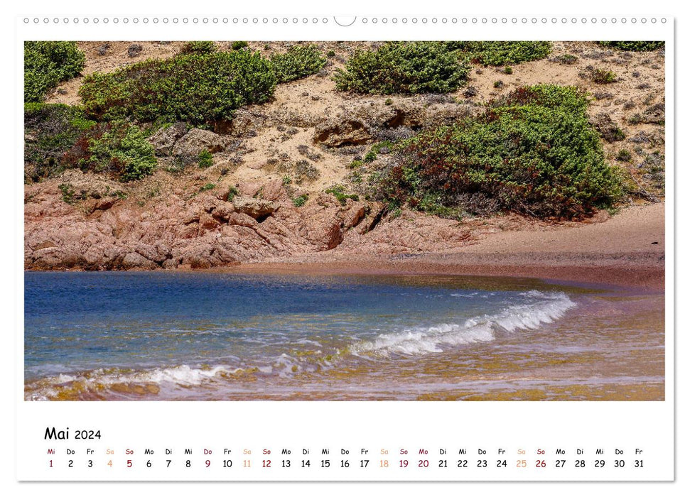 Sardinia ... when a trip touches the soul (CALVENDO Premium Wall Calendar 2024) 