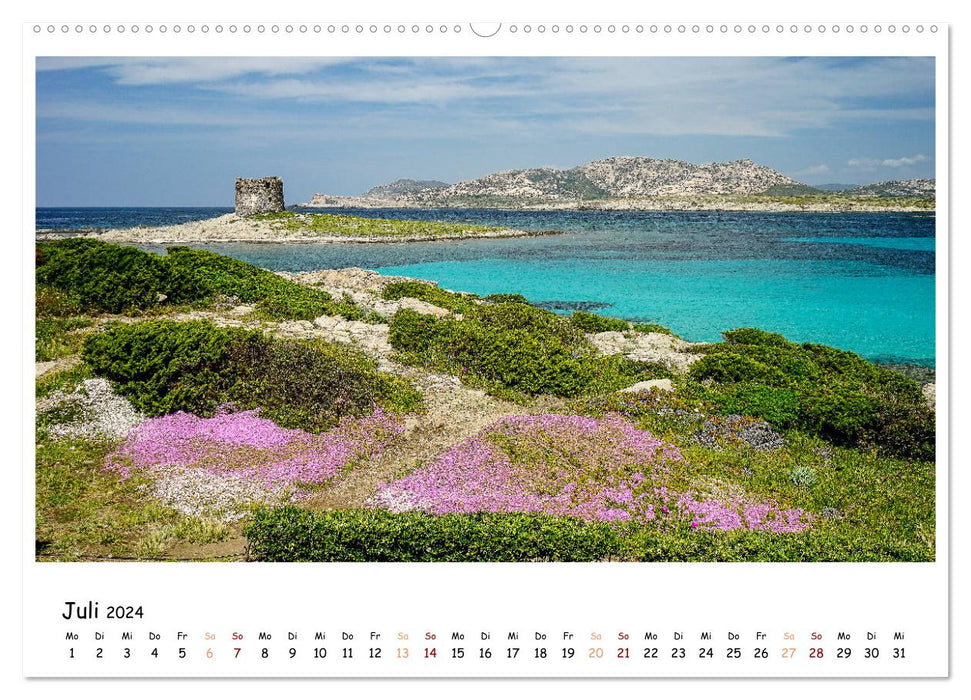 Sardinia ... when a trip touches the soul (CALVENDO Premium Wall Calendar 2024) 