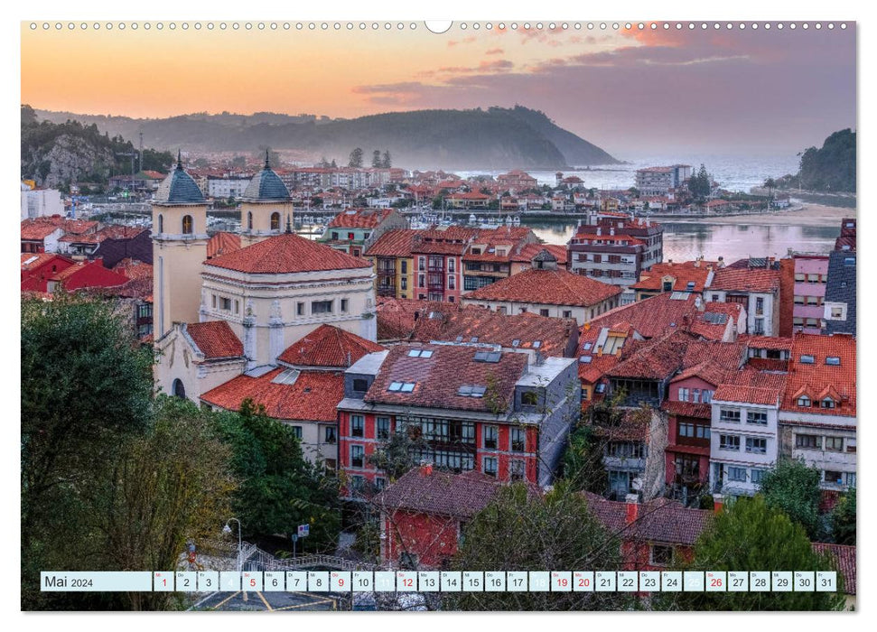 Northern Spain, wild Atlantic coast and high mountains (CALVENDO Premium Wall Calendar 2024) 