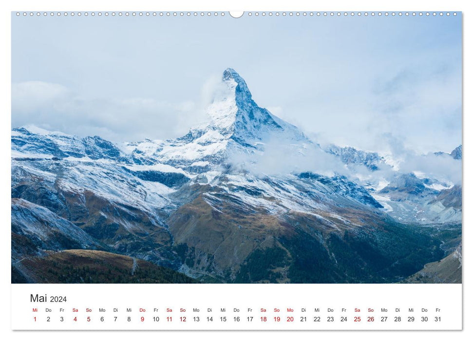 Schweiz - Faszination Natur (CALVENDO Premium Wandkalender 2024)