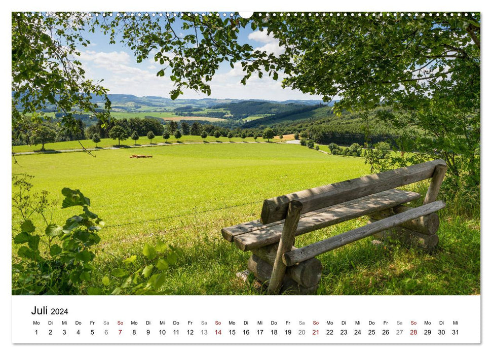 Sauerland - My favorite country (CALVENDO Premium Wall Calendar 2024) 
