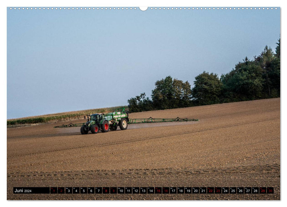 Landwirtschaft - Hightech auf dem Feld (CALVENDO Wandkalender 2024)