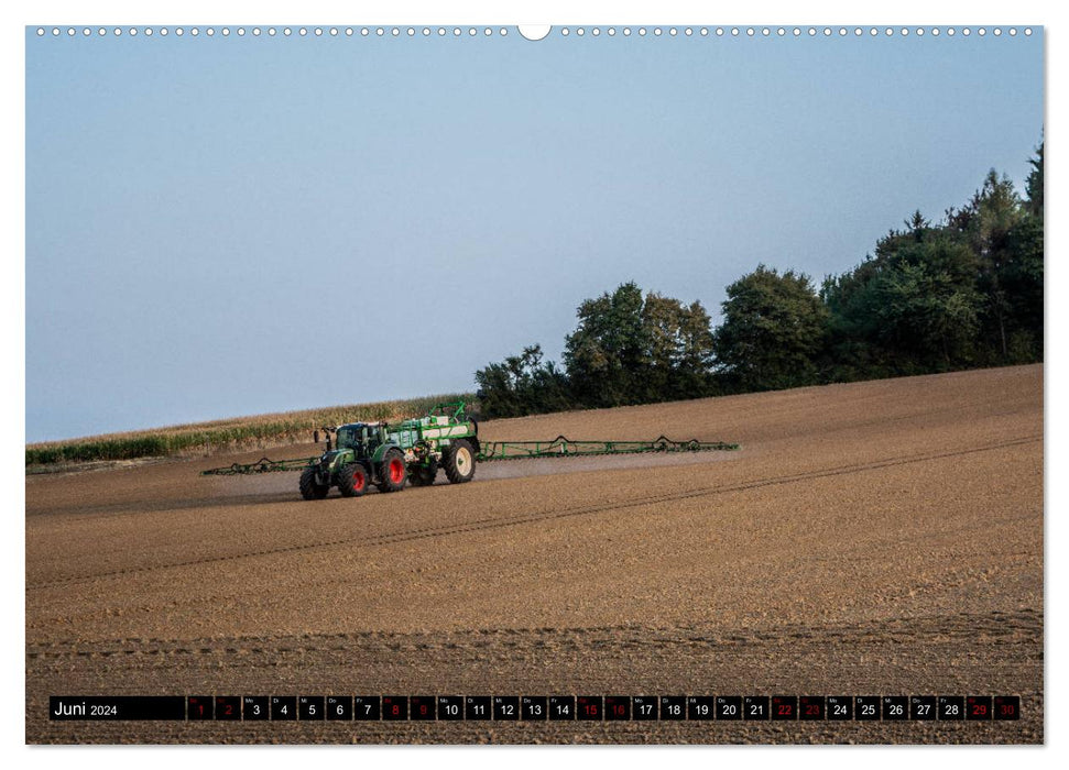 Agriculture - high-tech in the field (CALVENDO wall calendar 2024) 