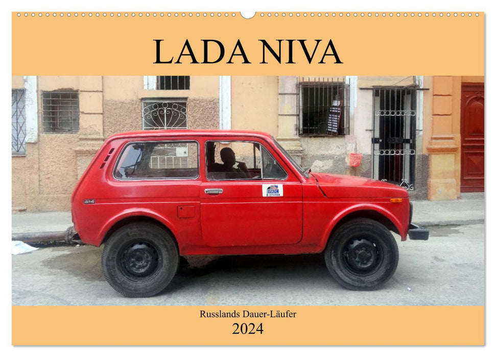 LADA NIVA - Russlands Dauer-Läufer (CALVENDO Wandkalender 2024)