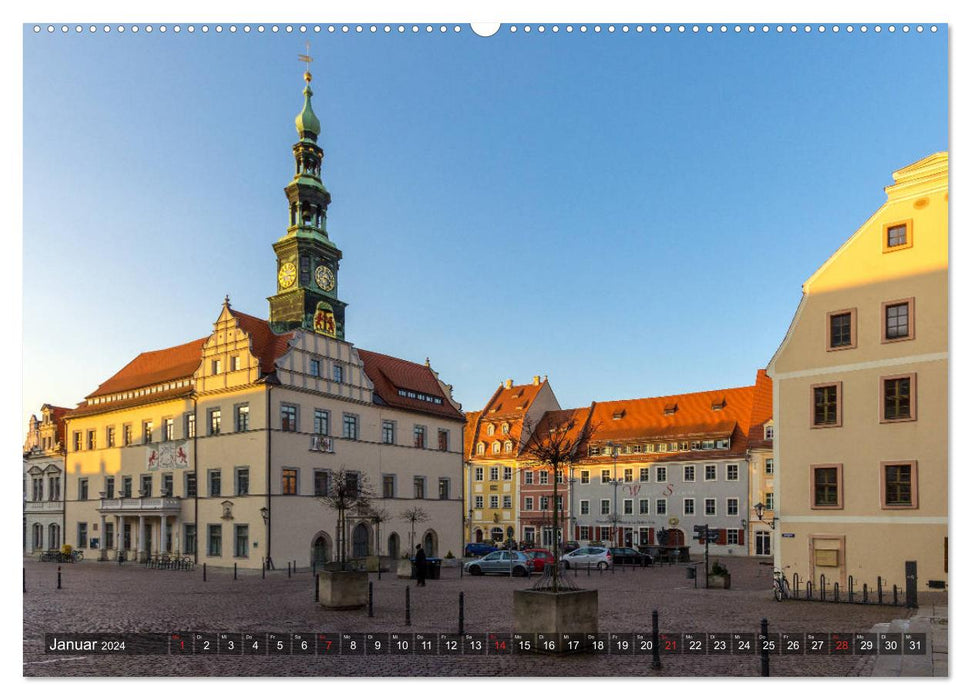 Out and about in Pirna (CALVENDO wall calendar 2024) 