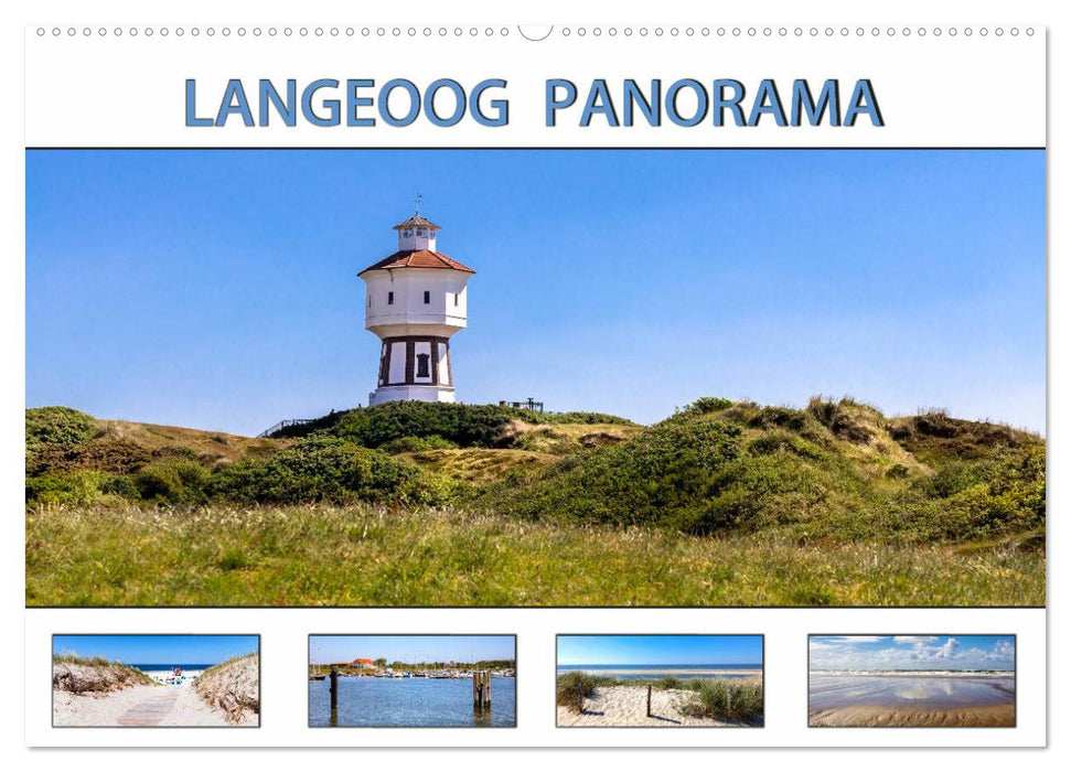 LANGEOOG PANORAMA (CALVENDO Wandkalender 2024)