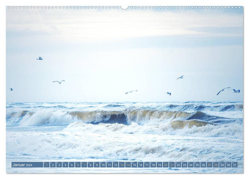 Jutland - Dänemarks Nordseeküste (CALVENDO Wandkalender 2024)