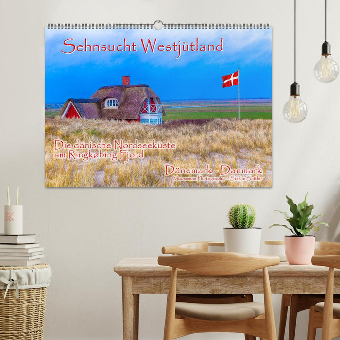 Longing for West Jutland (CALVENDO wall calendar 2024) 