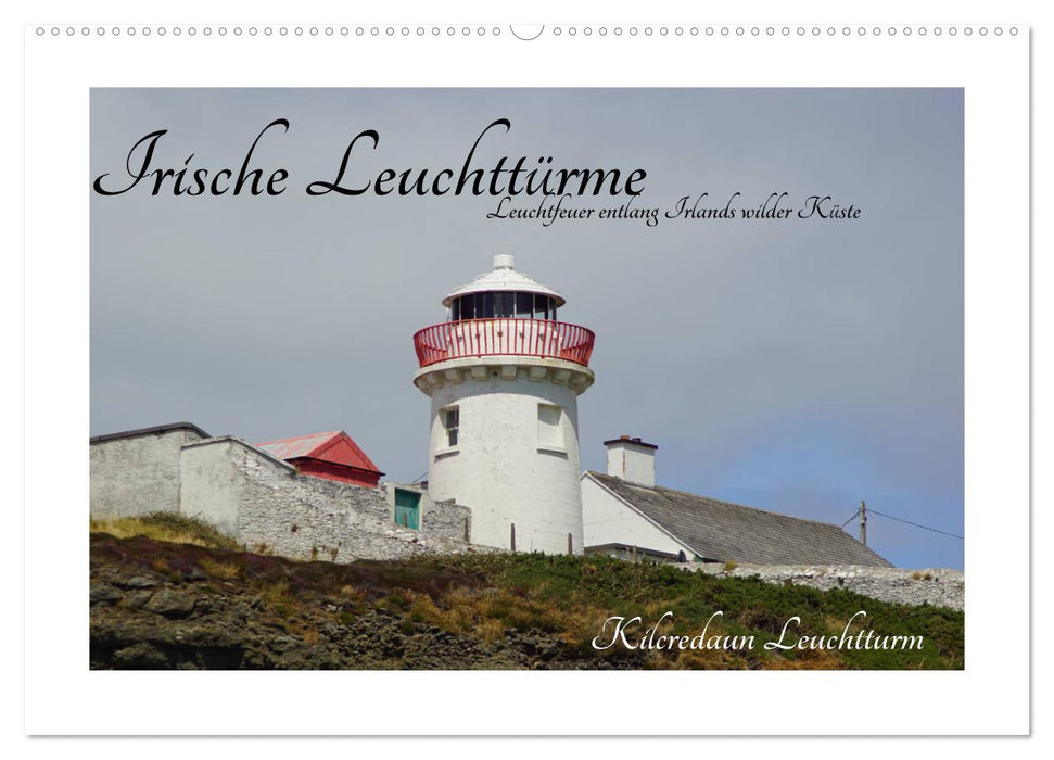 Irish lighthouses - beacons along Ireland's wild coast (CALVENDO wall calendar 2024) 