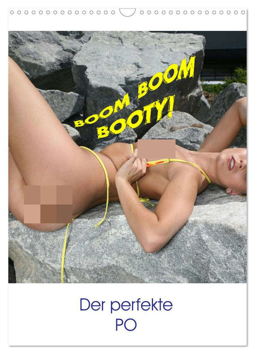 Boom Boom Booty - the perfect PO (CALVENDO wall calendar 2024) 