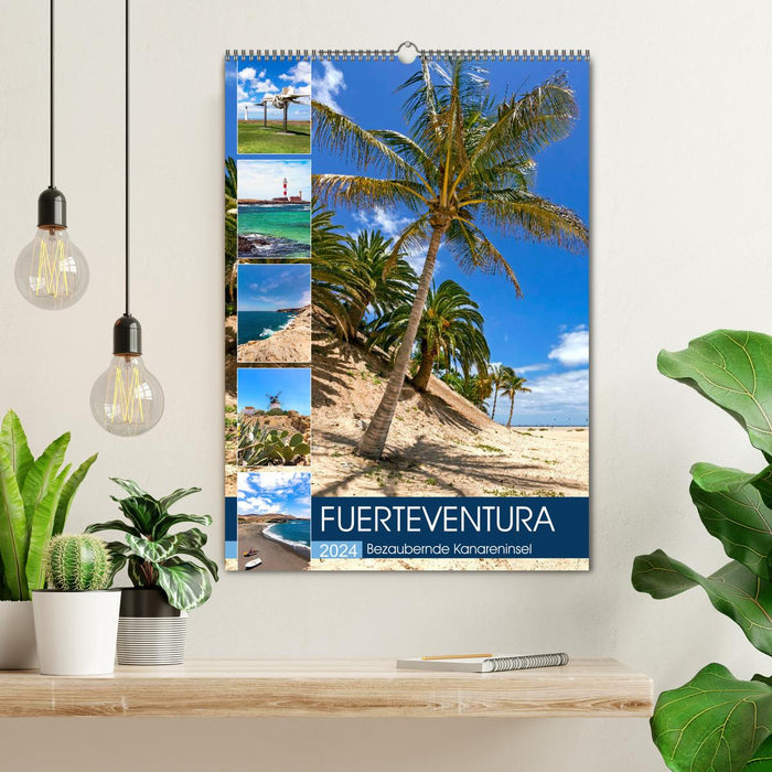 FUERTEVENTURA Enchanting Canary Island (CALVENDO Wall Calendar 2024) 