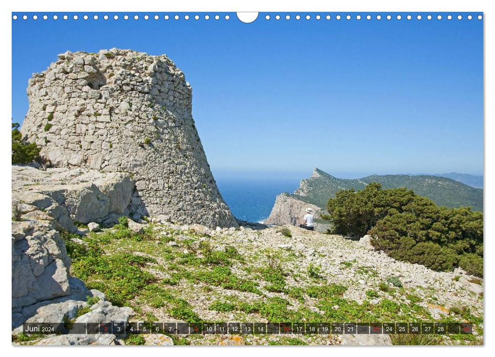 Sardinien Sardigna Sardegna Sardenya 2024 (CALVENDO Wandkalender 2024)