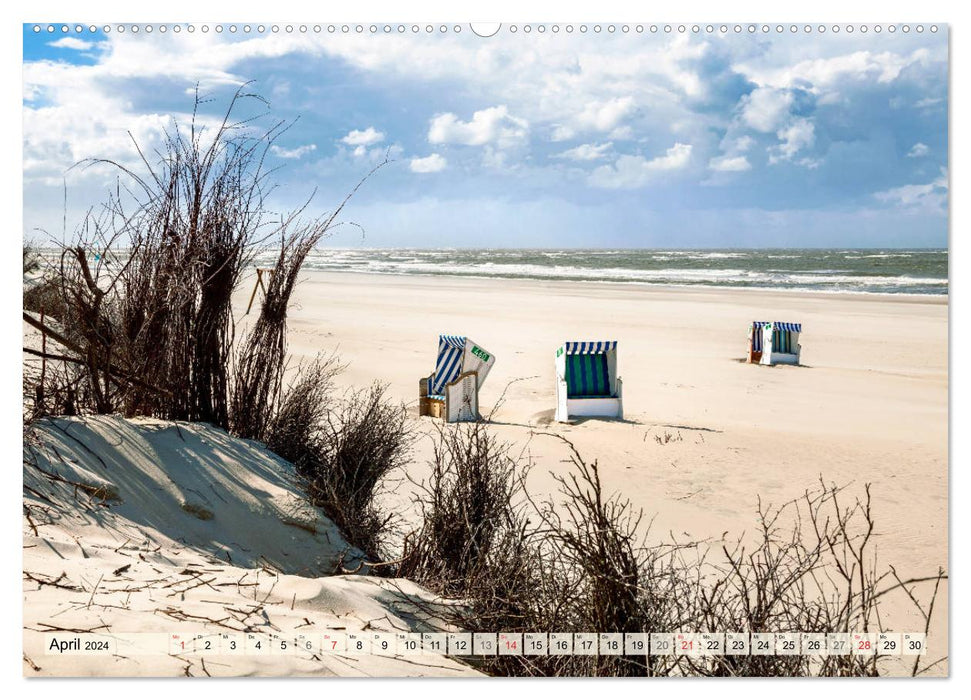 NORDERNEY Enchanting North Sea island (CALVENDO wall calendar 2024) 