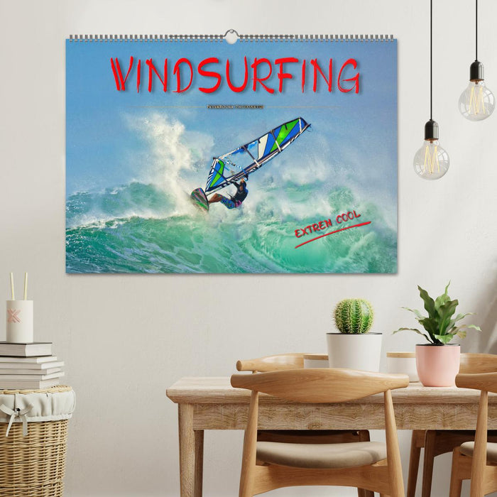 Windsurfing - extrem cool (CALVENDO Wandkalender 2024)