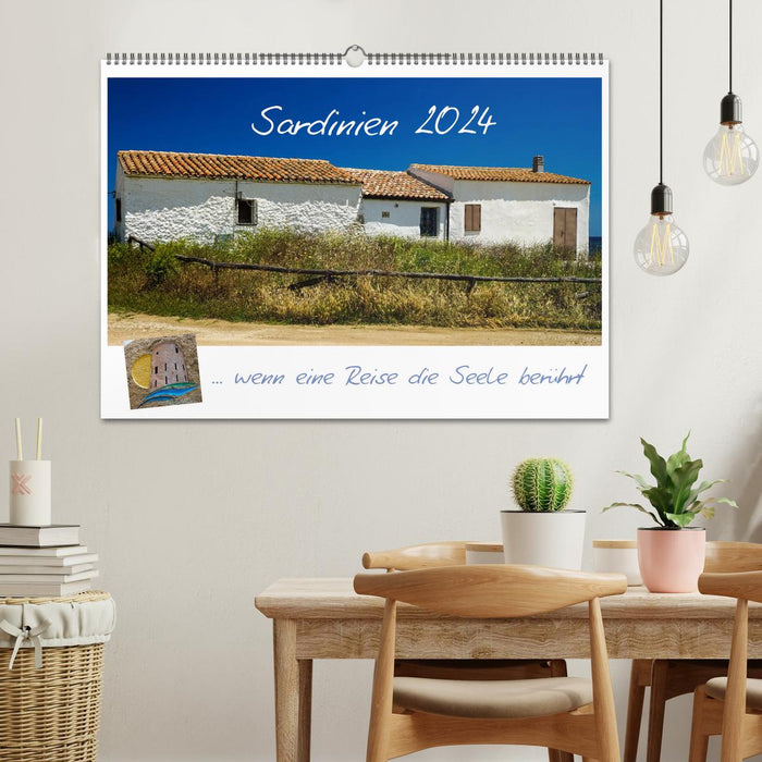 Sardinien ... wenn eine Reise die Seele berührt (CALVENDO Wandkalender 2024)