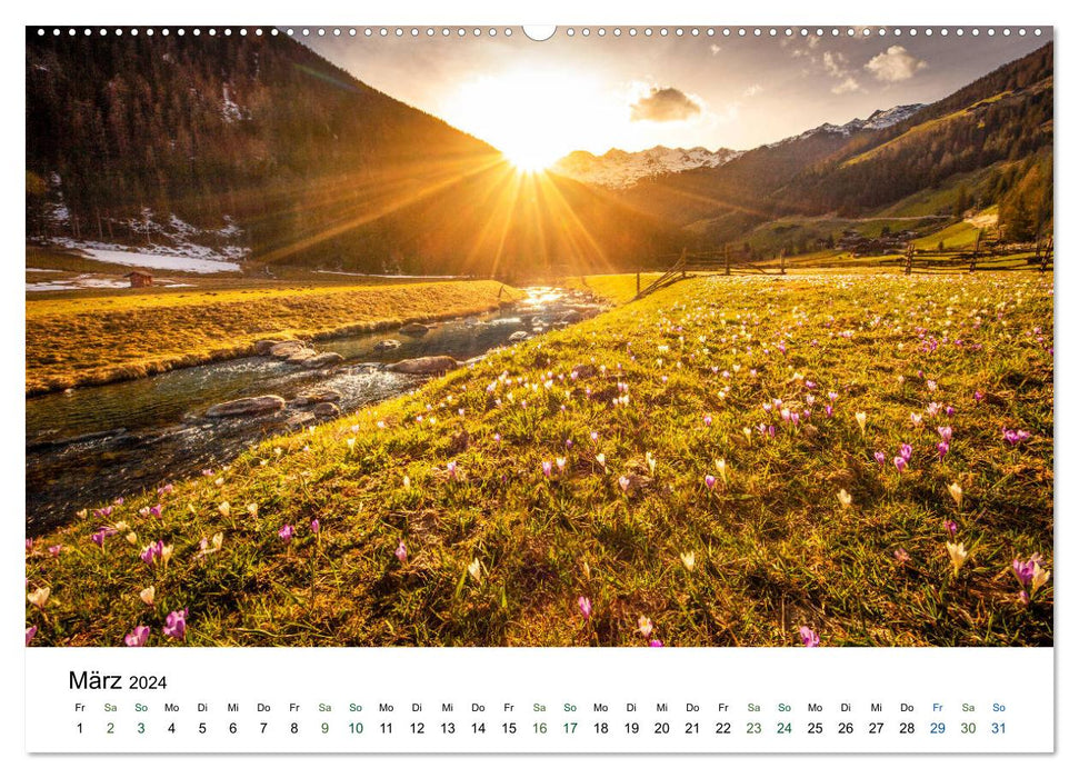 Ultental - Ein Jahr in Bildern (CALVENDO Wandkalender 2024)