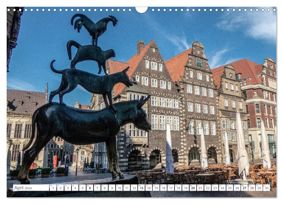 Bremen Heute (CALVENDO Wandkalender 2024)
