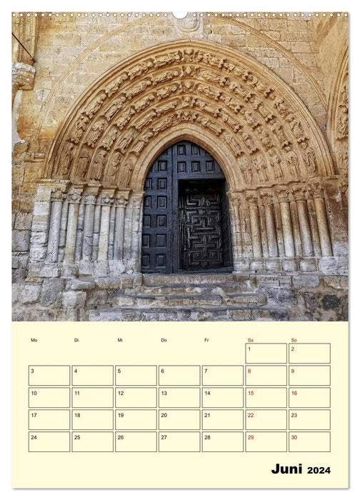 Buen Camino - Mein Jakobsweg - Camino Francés (CALVENDO Wandkalender 2024)