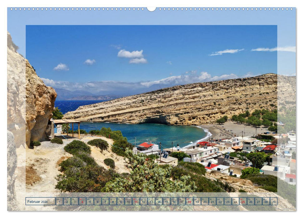 Beautiful Crete (CALVENDO Premium Wall Calendar 2024) 