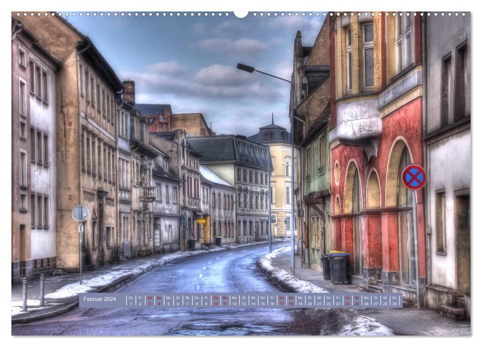 Bernburg my home - my city (CALVENDO Premium Wall Calendar 2024) 