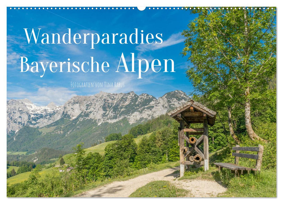 Wanderparadies Bayerische Alpen (CALVENDO Wandkalender 2024)
