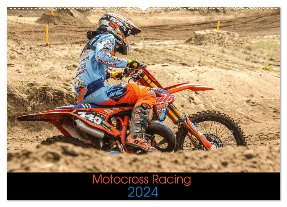 Motocross Racing 2024 (CALVENDO Wandkalender 2024)