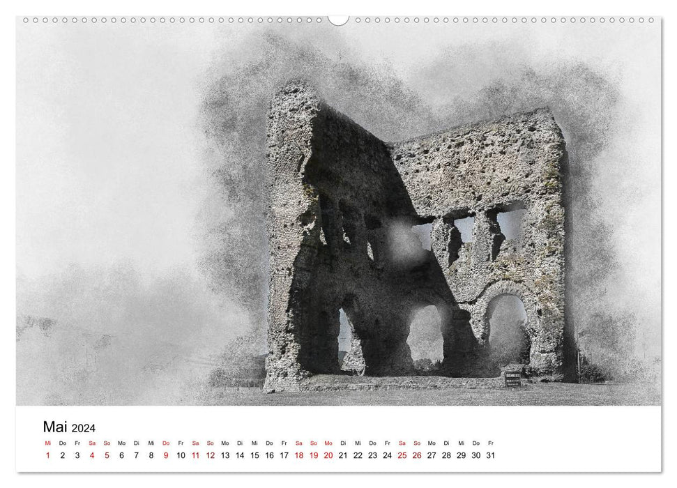 At the time of the Roman Legion (CALVENDO wall calendar 2024) 