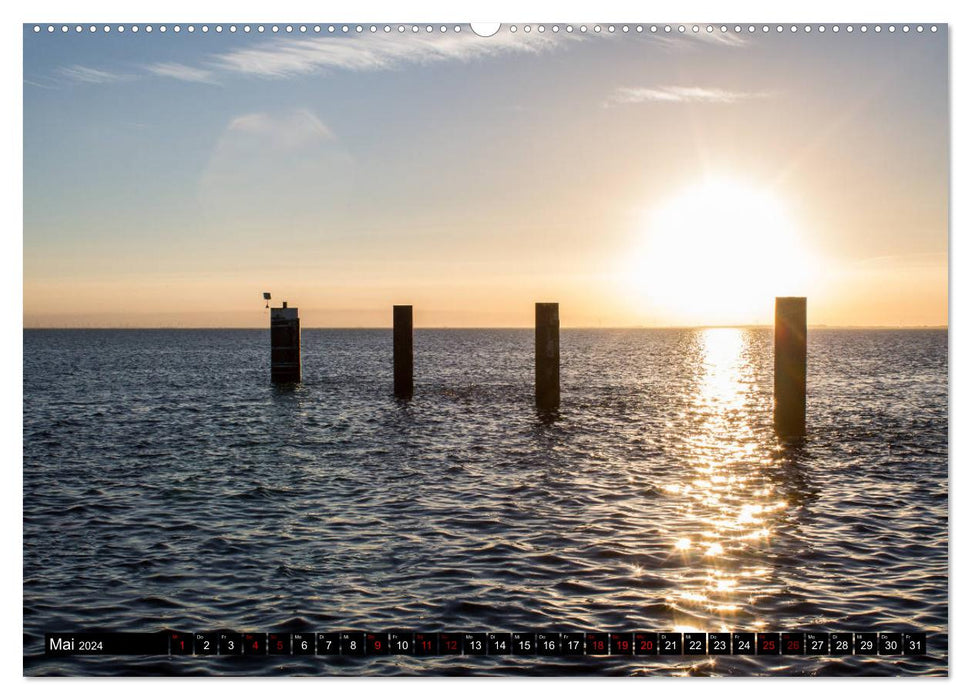 Nordseeinsel Pellworm 2024 (CALVENDO Premium Wandkalender 2024)