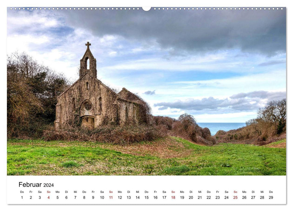 Normandie - Land am Meer (CALVENDO Premium Wandkalender 2024)