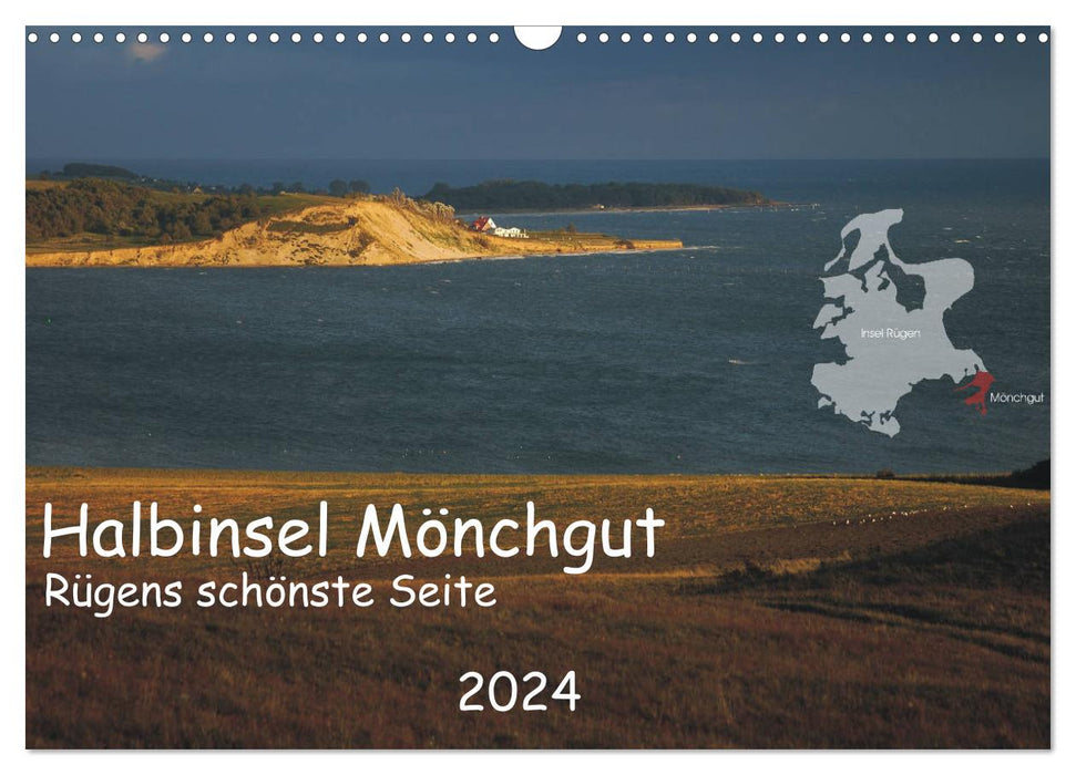 Halbinsel Mönchgut - Rügens schönste Seite (CALVENDO Wandkalender 2024)