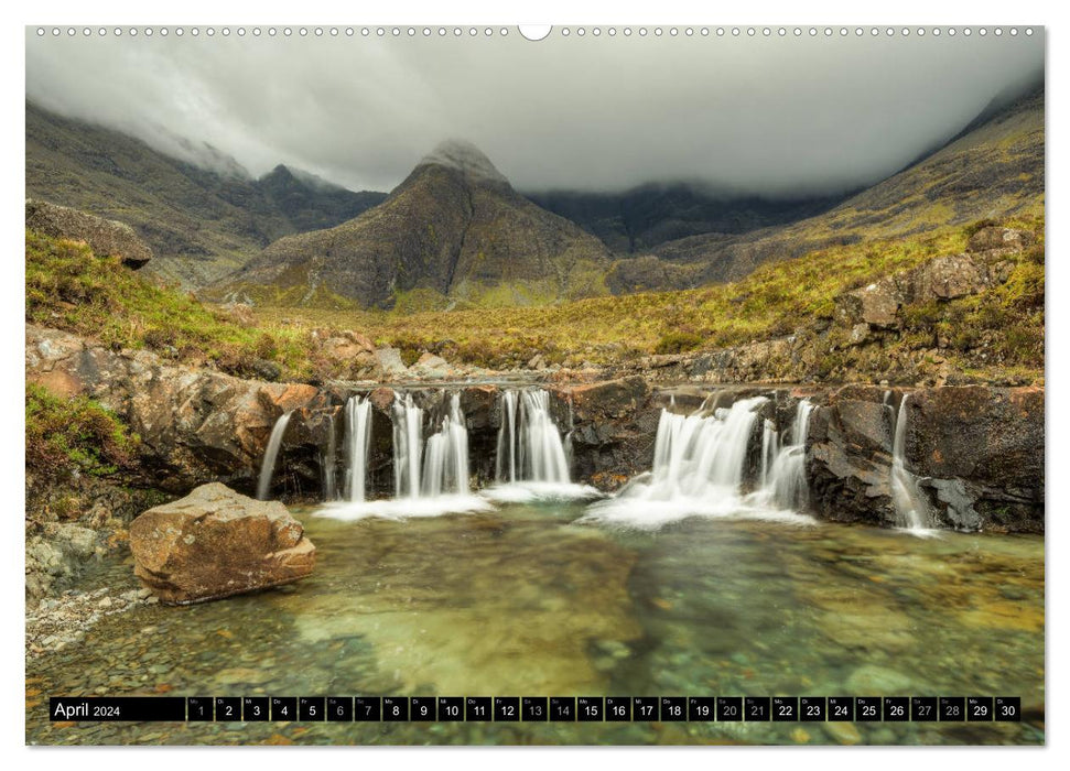 Wunderschönes Schottland (CALVENDO Wandkalender 2024)