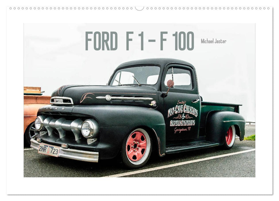 FORD F 1 - F 100 (CALVENDO Wandkalender 2024)