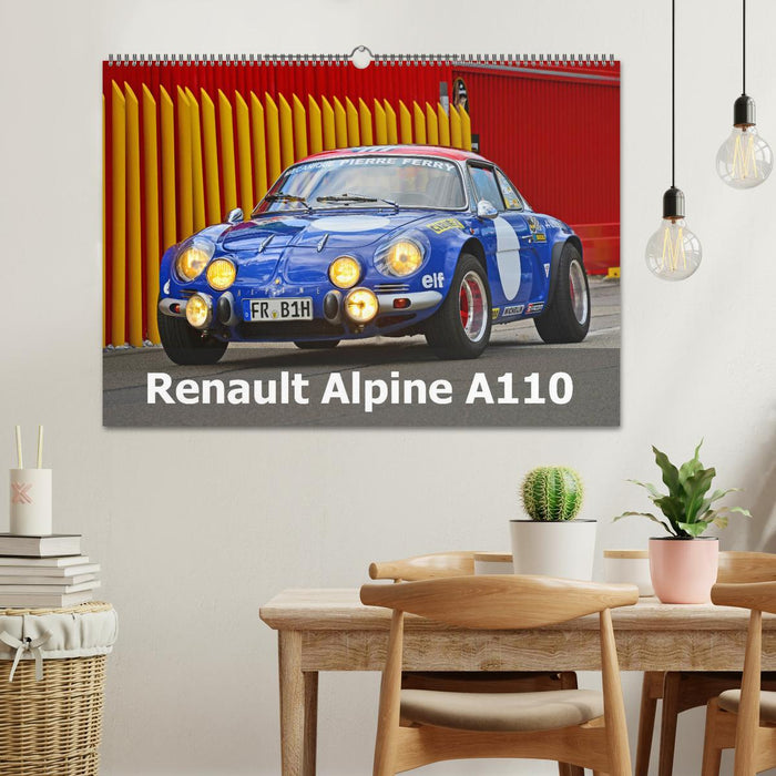Renault Alpine A110 (CALVENDO Wandkalender 2024)