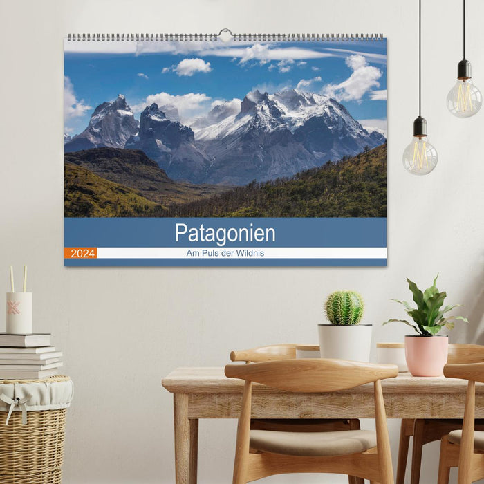 Patagonien - Am Puls der Wildnis (CALVENDO Wandkalender 2024)