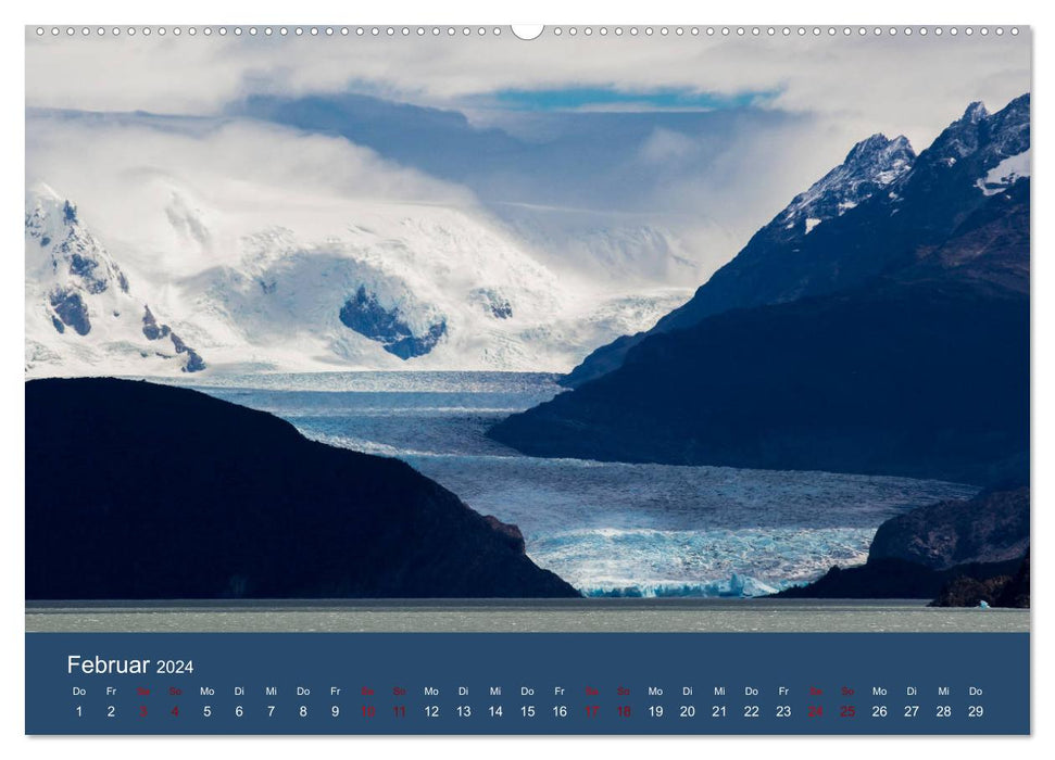 Patagonien - Am Puls der Wildnis (CALVENDO Wandkalender 2024)