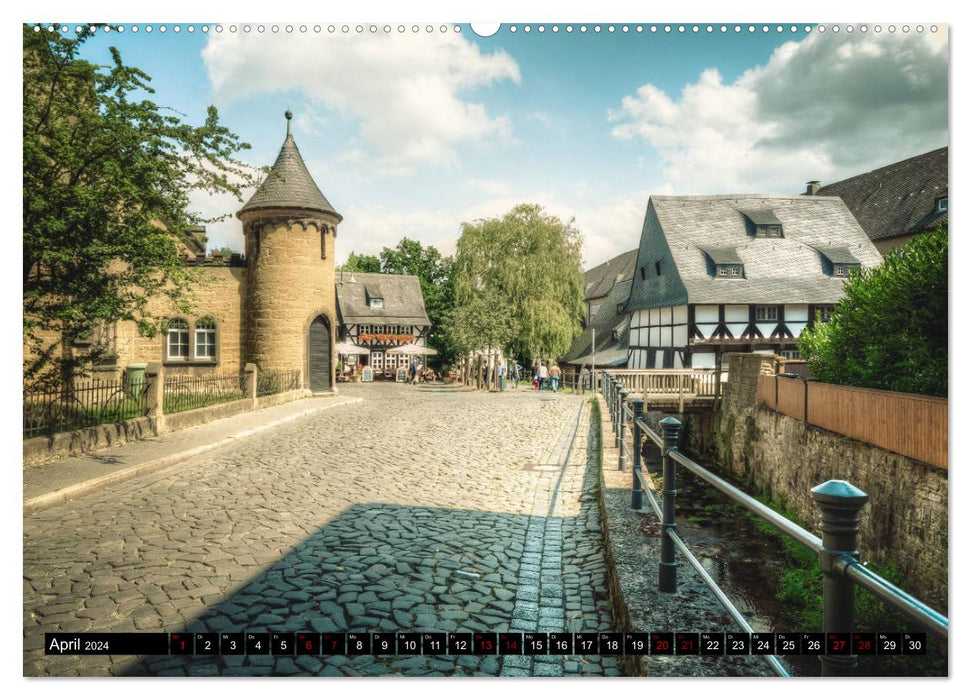 Weltkulturerbe Goslar (CALVENDO Wandkalender 2024)