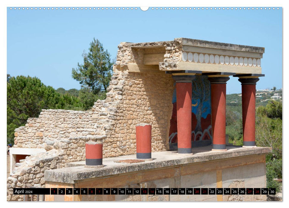 Zauberhaftes Kreta (CALVENDO Premium Wandkalender 2024)