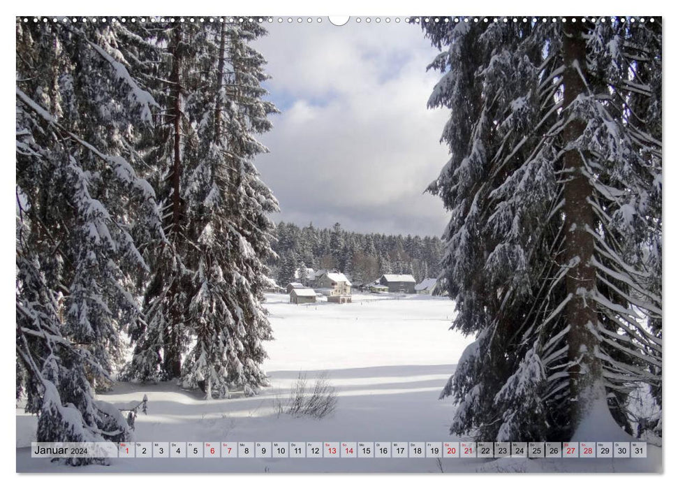 Wunderbares Thüringen - Landschaften (CALVENDO Premium Wandkalender 2024)