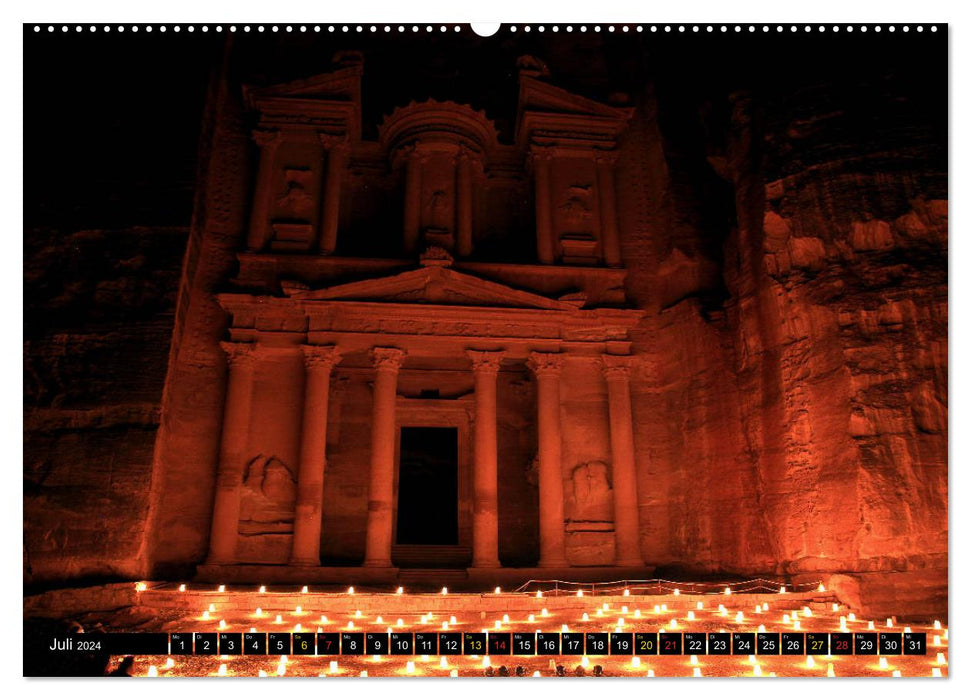 Jordanien - Ein Land der Superlative (CALVENDO Premium Wandkalender 2024)